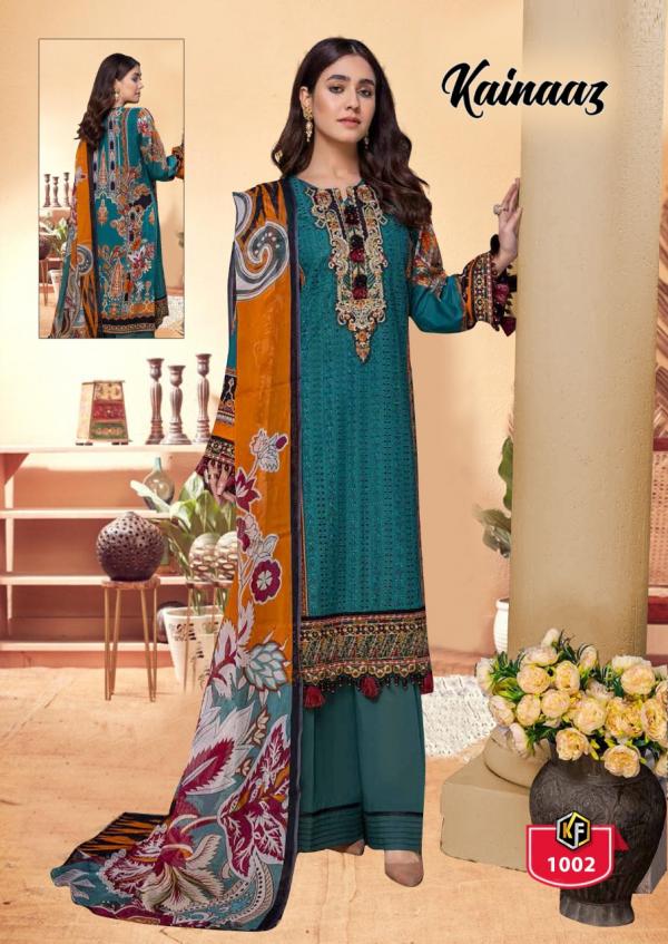 Keval Kainaaz Luxury Karachi Cotton Dress Material Collection